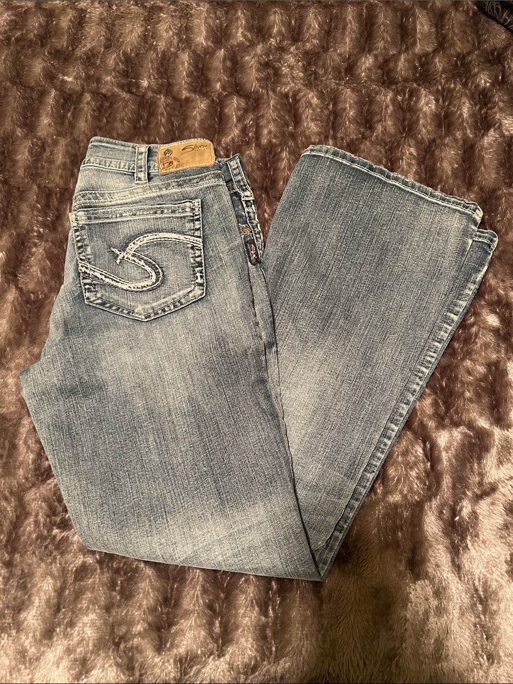 Women’s Silver Jeans Co. Light Wash Suki Jeans, size W30/L30